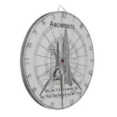 Architekten Dartscheibe (Vorderseite Links)