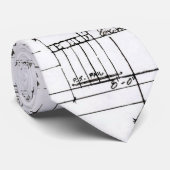 Architekten-Designer-Krawatte Krawatte (Gerollt)