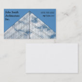 Architekten-/Fensterputzer-Visitenkarte Visitenkarte (Vorne/Hinten)