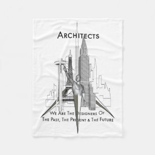 Architekten Fleece Blanket