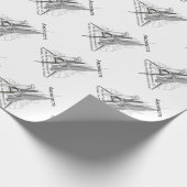 Architekten Geschenkpapier (Ecke)