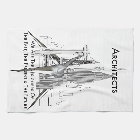 Architekten Geschirrtuch (Horizontal)