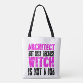 Architekten Hexe Tasche (Rückseite)