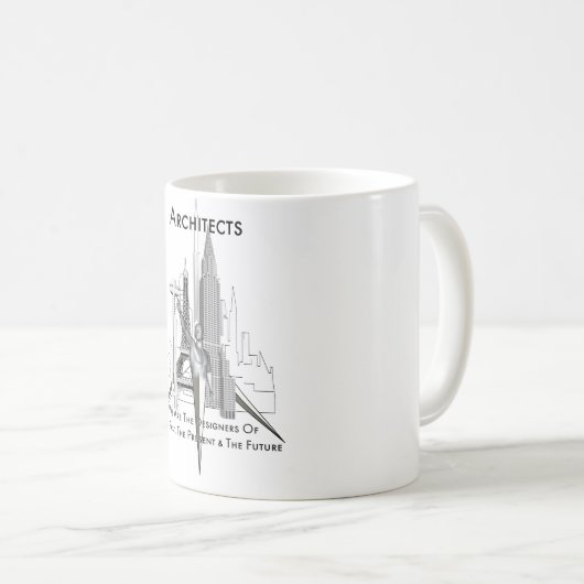 Architekten Kaffeetasse (VorderseiteRechts)
