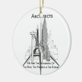 Architekten Keramik Ornament (Links)