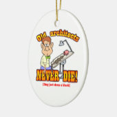 Architekten Keramik Ornament (Links)