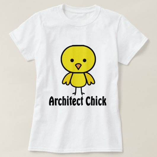 Architekten-Küken T-Shirt (Design vorne)