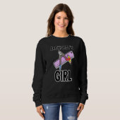 Architekten-Mädchen-Architekten Vater und Mutter p Sweatshirt (Vorne ganz)