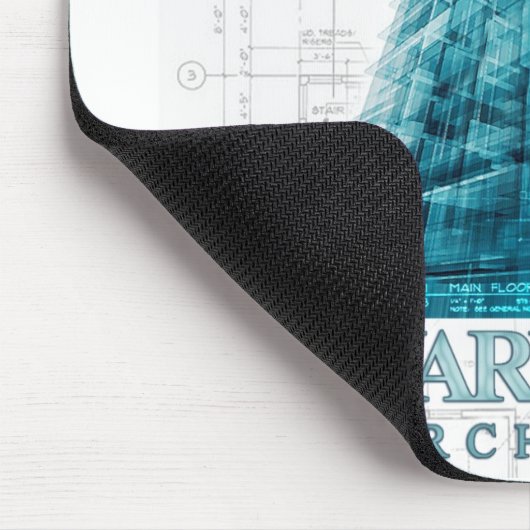 Architekten-Mausunterlage Howards Roark Mousepad (Ecke)