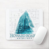 Architekten-Mausunterlage Howards Roark Mousepad (Mit Mouse)