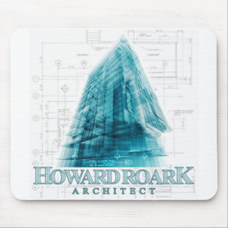 Architekten-Mausunterlage Howards Roark Mousepad