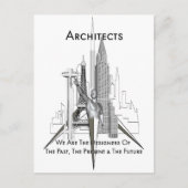 Architekten Postkarte (Vorderseite)