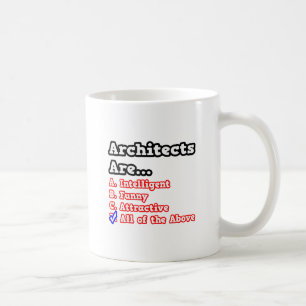Architekten Quiz...Joke Kaffeetasse