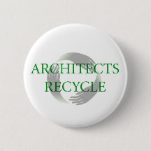 "Architekten recyceln" Knopf