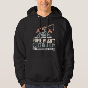 Architekten Redewendungen, die Rom nicht an einem Hoodie