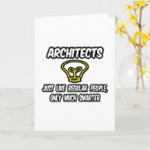 Architekten... Regelmäßige Leute, nur schlauer Karte (Gelbe Blume)