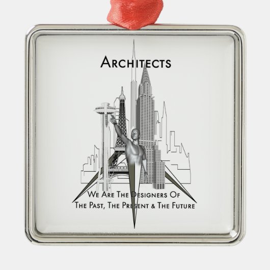 Architekten Silbernes Ornament (Vorne)