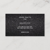 Architekten-Slogan-Visitenkarten Visitenkarte (Rückseite)