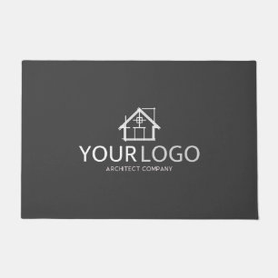 Architekten Unternehmen Startup Business Logo Bran Fußmatte