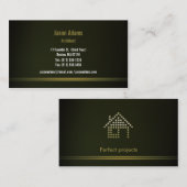 Architekten-Visitenkarte Visitenkarte (Vorne/Hinten)