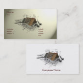 Architekten-Visitenkarte Visitenkarte (Vorne/Hinten)