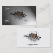 Architekten-Visitenkarte Visitenkarte (Vorne/Hinten)