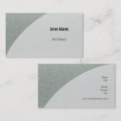 Architekten-Visitenkarte Visitenkarte (Vorne/Hinten)