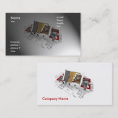 Architekten-Visitenkarte Visitenkarte (Vorne/Hinten)