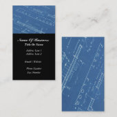 Architekten-Visitenkarte Visitenkarte (Vorne/Hinten)