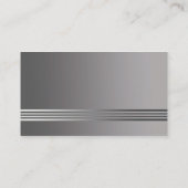 Architekten-Visitenkarten Visitenkarte (Rückseite)