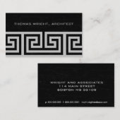Architekten-Visitenkarten Visitenkarte (Vorne/Hinten)