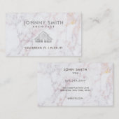 Architekten-Visitenkarten Visitenkarte (Vorne/Hinten)