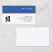 Architektenbau Einfache minimale Berufliche Visitenkarte (Vorne/Hinten)