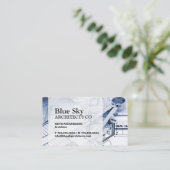 ARCHITEKTGESCHÄFTSKARTE VISITENKARTE (Stehend Vorderseite)