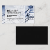 ARCHITEKTGESCHÄFTSKARTE VISITENKARTE (Vorne/Hinten)