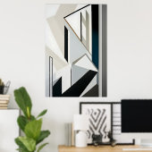 Architektonische Balance Poster (Heimbüro)