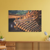 Architektonische Details in der Verbotenen Stadt, Leinwanddruck (Insitu (Wohnzimmer))