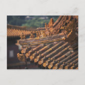 Architektonische Details in der Verbotenen Stadt, Postkarte (Vorderseite)