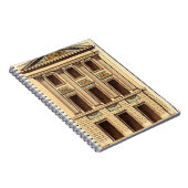 Architektonische Fassade von Jean Deneufforge Notizblock (Rechte Seite)