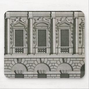 Architektonische Gestaltung, die Palladian propo Mousepad