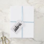 Architektonische Gift-Tags Geschenkanhänger (Mit Garn)