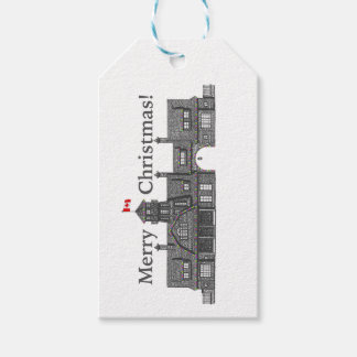 Architektonische Gift-Tags Geschenkanhänger