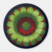 Architektonische Rosette Nr. 2 Magnet (Vorne)