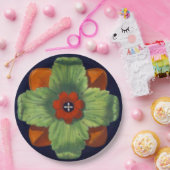 Architektonische Rosette Nr. 4 Pappteller (Party)