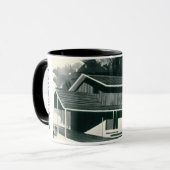 Architektonische Tasse Der Berkwood 60er Moderne T (Vorderseite Links)