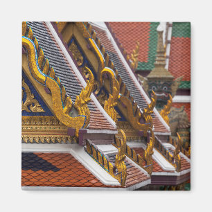 Architektonisches Detail des Königspalastes Magnet