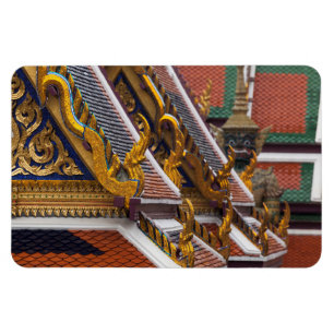 Architektonisches Detail des Königspalastes Magnet