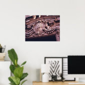 Architektonisches Detail Theater, Brooklyn, Vintag Poster (Heimbüro)