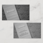 Architektur Abstrakt Visitenkarte (Vorne/Hinten)