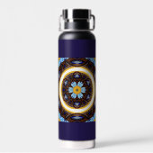 Architektur-Abstrakt-Wasserflasche Trinkflasche (Rückseite)